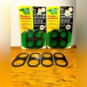 VTG Golf Club Tube Anchors (2 sets in unopened original boxes & 4 loose)